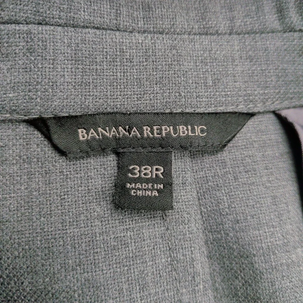 Banana Republic Sport Coat Blazer Men 38R Slim Fit Smart-Weight Performance Wool